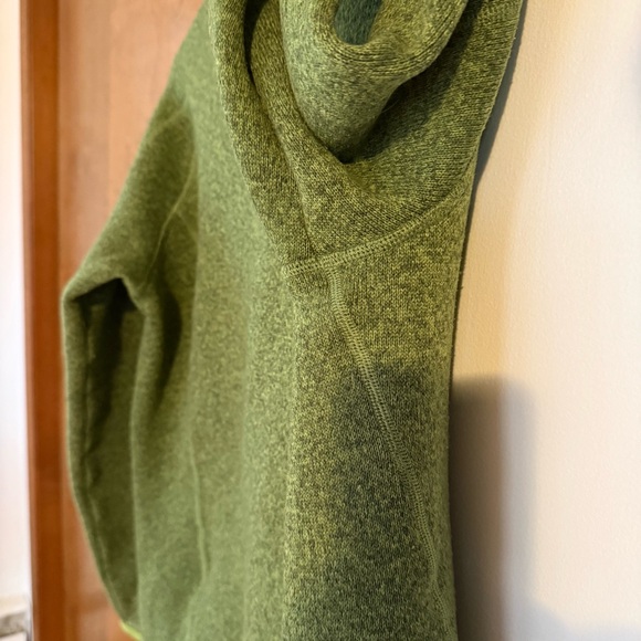 Patagonia Womens Better Sweater® 1/4-Zip Pullover Fleece Green Size Large - Picture 12 of 12